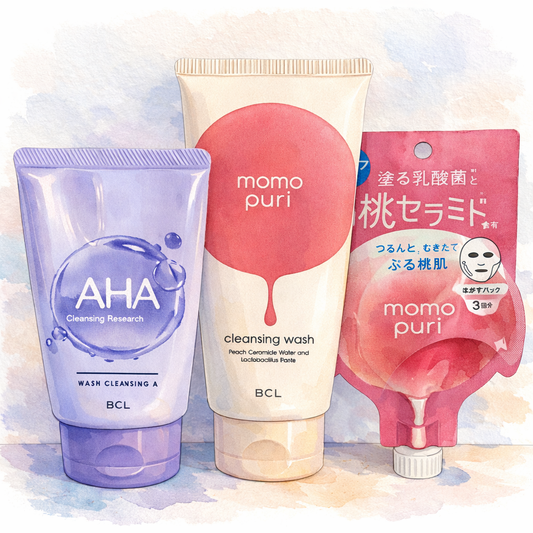 BCL Momopuri & Cleansing Research – japonský pohled na dokonale čistou pleť