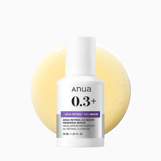 ANUA – Retinol 0.3 Niacin Renewing Serum 30 ml – Obnovující sérum s retinolem a 5 % niacinamidu