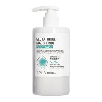 APLB – Glutathione Niacinamide Body Wash 300 ml – Rozjasňující a zklidňující sprchový gel