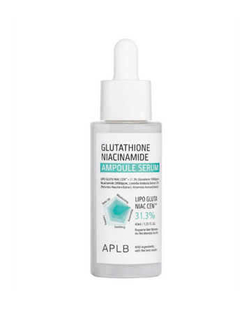 APLB – Glutathione Niacinamide Ampoule Serum 40 ml – Rozjasňující ampulové sérum pro sjednocení tónu pleti