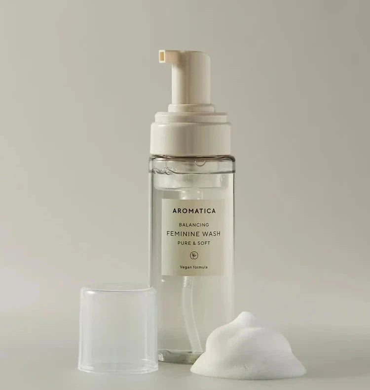 AROMATICA – Pure & Soft Feminine Wash 170 ml – Jemná intimní mycí pěna