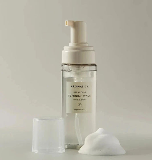 AROMATICA – Pure & Soft Feminine Wash 170 ml – Jemná intimní mycí pěna