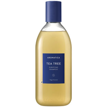 AROMATICA – Tea Tree Purifying Shampoo 400 ml – Čisticí šampon s tea tree pro mastnou pokožku hlavy