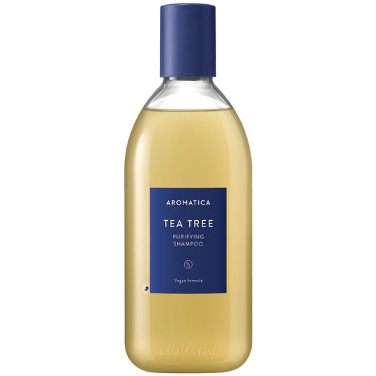 AROMATICA – Tea Tree Purifying Shampoo 400 ml – Čisticí šampon s tea tree pro mastnou pokožku hlavy
