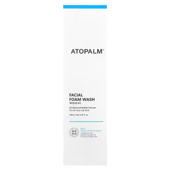 ATOPALM – Facial Foam Wash 150 ml – Jemná mycí pěna na obličej pro citlivou pleť