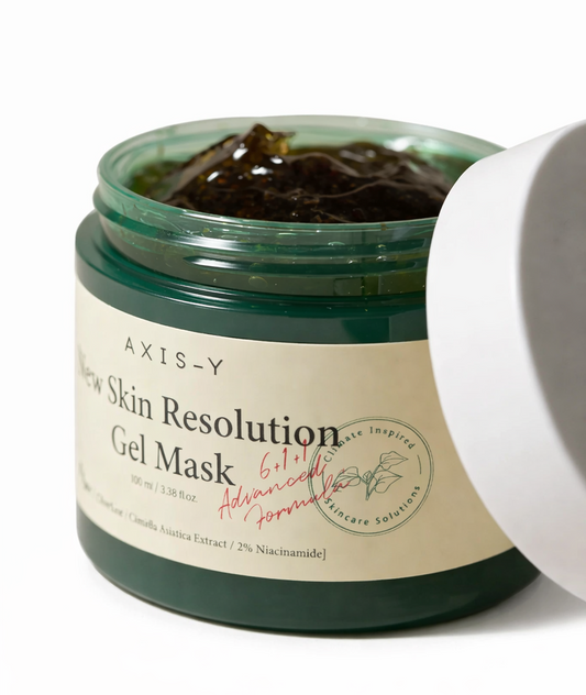 AXIS-Y – New Skin Resolution Gel Mask 100 ml – Zklidňující gelová maska pro vyrovnání a obnovu pleti