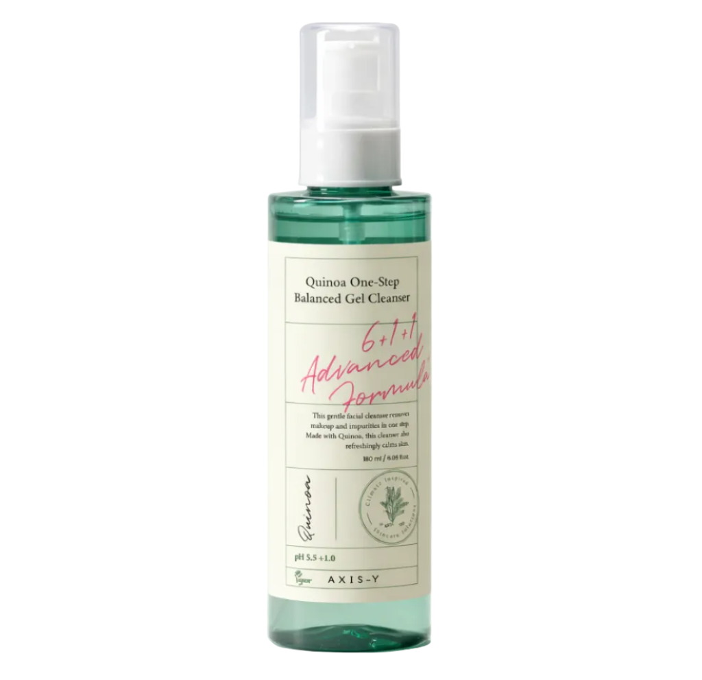AXIS-Y – Quinoa One Step Balanced Gel Cleanser 180 ml – Jemný čisticí gel s quinoa extraktem