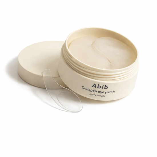 ABIB – Collagen Eye Patch Jericho Rose Jelly 60 pcs – Hydratační a zpevňující oční maska s kolagenem