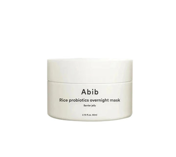 ABIB – Rice Probiotics Overnight Mask Barrier Jelly 80 ml – Noční maska s rýžovými fermenty pro hydrataci