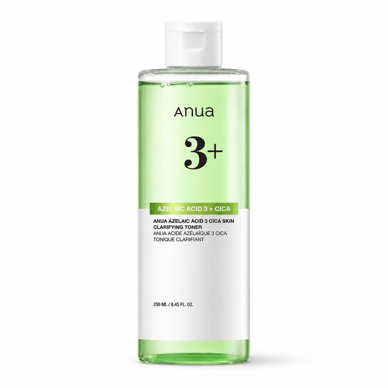 Anua – Azelaic Acid 3 Cica Skin Clarifying Toner 250 ml – Toner s kyselinou azelaovou pro zklidnění, sjednocení a problematickou pleť
