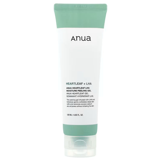ANUA – Heartleaf LHA Moisture Peeling Gel 120 ml – Jemný peelingový gel s extraktem ze srdečníku