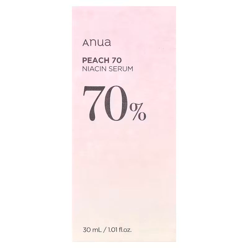 ANUA – Peach 70 Niacin Serum 30 ml – Sérum s 70 % broskvového extraktu a niacinamidem
