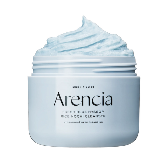 ARENCIA - Fresh Blue Hyssop Rice Mochi Cleanser 120g - Čisticí balzám s rýží a modrým yzopem