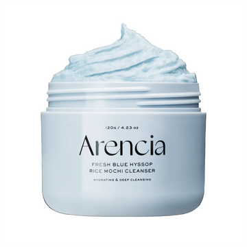 ARENCIA - Fresh Blue Hyssop Rice Mochi Cleanser 120g - Čisticí balzám s rýží a modrým yzopem