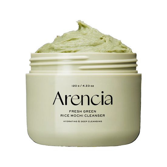Arencia – Fresh Green Rice Mochi Cleanser 120 g – Čisticí pasta s rýží pro hladkou a svěží pleť