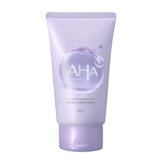 BCL AHA Cleansing Research Wash Cleansing A 120 g – Japonská čisticí pěna s AHA kyselinami a exfoliační péčí