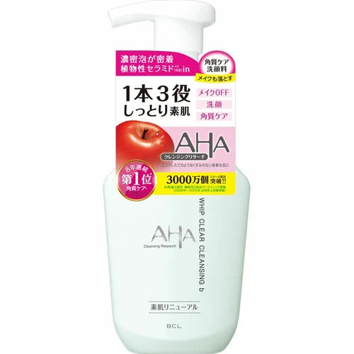 BCL - AHA Whip Clear Cleansing B 150 ml – Japonská Čisticí pěna s AHA kyselinami