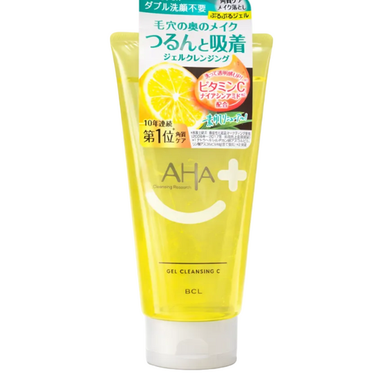 BCL Cleansing Research Gel Cleansing C 145 g – Japonský čisticí gel s AHA kyselinami, vitaminem C a rozjasňujícím účinkem