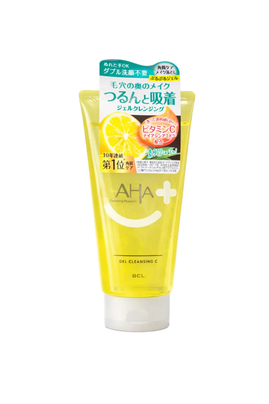 BCL Cleansing Research Gel Cleansing C 145 g – Japonský čisticí gel s AHA kyselinami, vitaminem C a rozjasňujícím účinkem