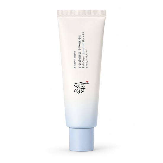 Beauty of Joseon – Relief Sun Aqua-Fresh Rice + B5 SPF50+ PA++++ 50 ml – Lehké hydratační SPF s rýží a panthenolem pro každodenní ochranu pleti
