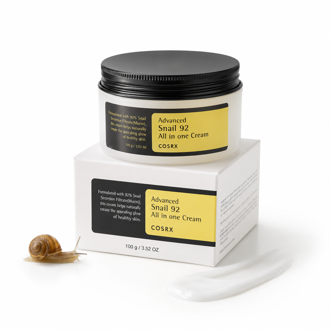 COSRX – Advanced Snail 92 All In One Cream 100 g – Regenerační krém se šnečím mucinem