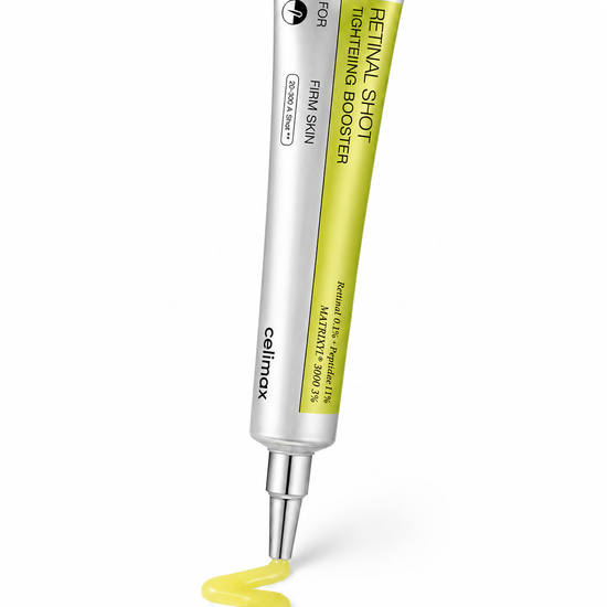 Celimax – Retinal Shot Tightening Booster 15 ml – Intenzivní booster s retinalem pro vyhlazení, pevnější pleť a podporu elasticity