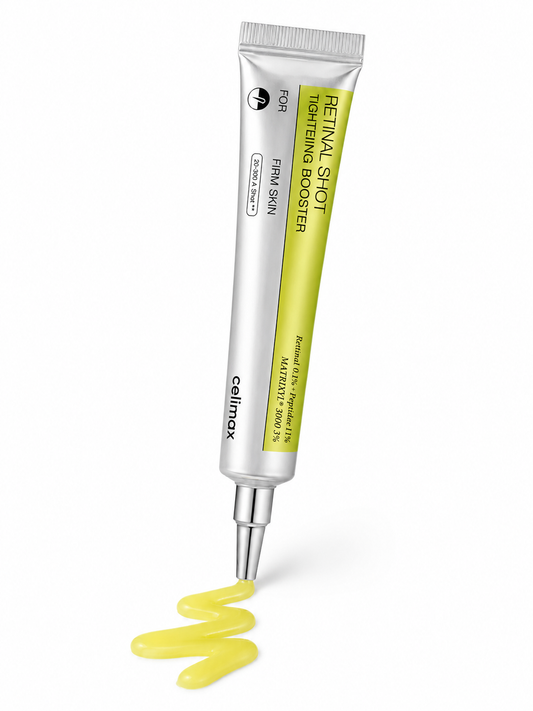 Celimax – Retinal Shot Tightening Booster 15 ml – Intenzivní booster s retinalem pro vyhlazení, pevnější pleť a podporu elasticity