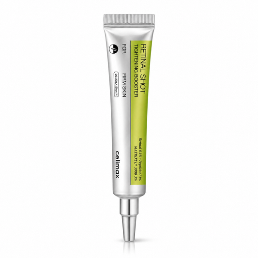 Celimax – Retinal Shot Tightening Booster 15 ml – Intenzivní booster s retinalem pro vyhlazení, pevnější pleť a podporu elasticity