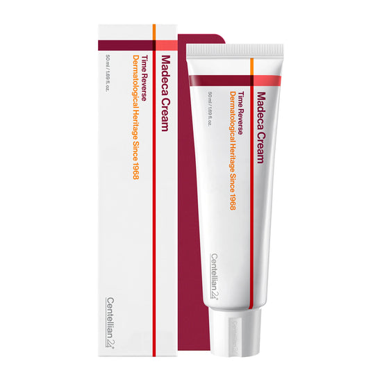 Centellian24 Madeca Cream Time Reverse je intenzivně regenerační pleťový krém zaměřený na obnovu pleti, zlepšení elasticity a redukci viditelných známek stárnutí. 