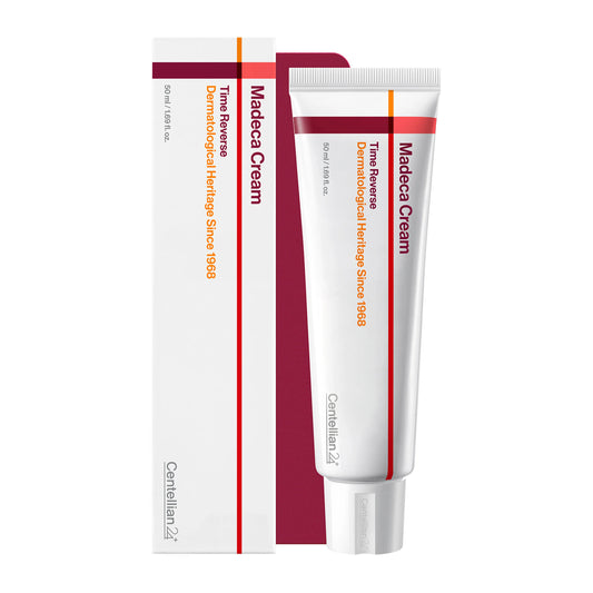 Centellian24 Madeca Cream Time Reverse je intenzivně regenerační pleťový krém zaměřený na obnovu pleti, zlepšení elasticity a redukci viditelných známek stárnutí. 