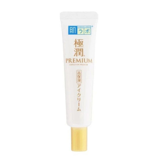 HADA LABO – Gokujyun Premium Hyaluronic Eye Cream 20 g – Hydratační oční krém s komplexem kyseliny hyaluronové