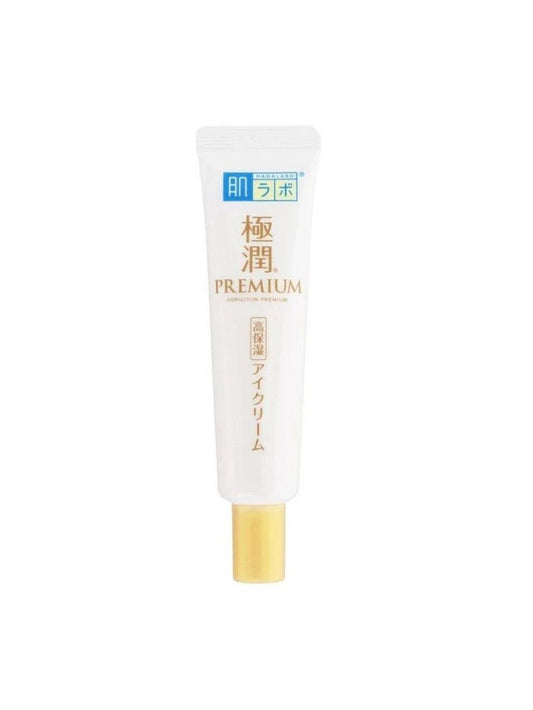 HADA LABO – Gokujyun Premium Hyaluronic Eye Cream 20 g – Hydratační oční krém s komplexem kyseliny hyaluronové