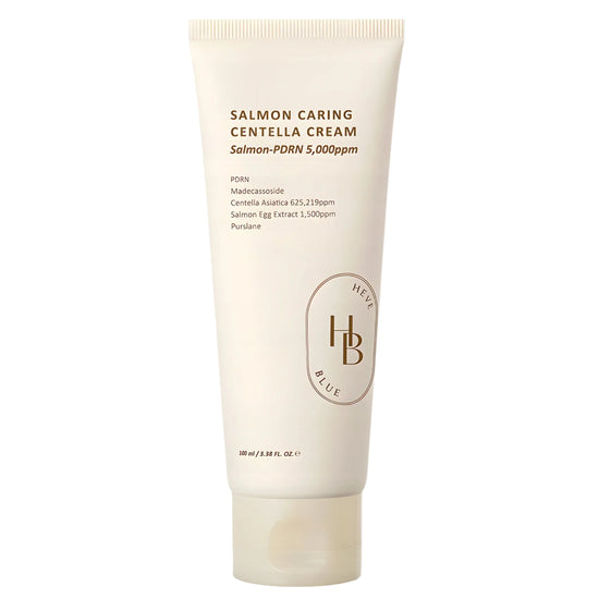 HEVEBLUE – Salmon Caring Centella Cream 100 ml – Regenerační krém s centellou a lososím extraktem