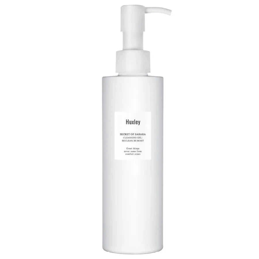 HUXLEY - Cleansing Gel Be Clean Be Moist 200 ml – Hydratační čisticí gel s extraktem z opuncie
