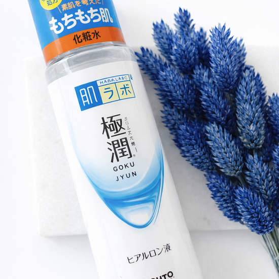 HADA LABO – Goku-jyun Clear Lotion Moist 170 ml – hydratační pleťový lotion / toner pro svěží a hladkou pleť