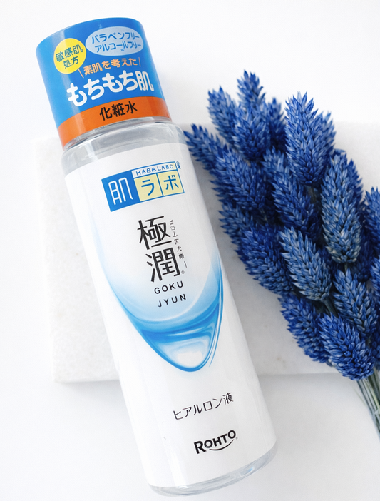 HADA LABO – Goku-jyun Clear Lotion Moist 170 ml – hydratační pleťový lotion / toner pro svěží a hladkou pleť