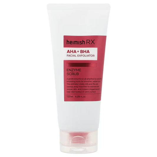 HEIMISH – RX AHA BHA Enzyme Scrub 130 ml – Exfoliační čisticí peeling s AHA, BHA a enzymy