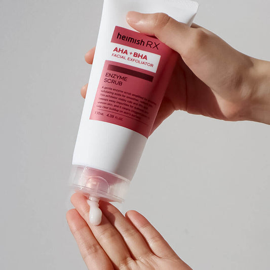 HEIMISH – RX AHA BHA Enzyme Scrub 130 ml – Exfoliační čisticí peeling s AHA, BHA a enzymy