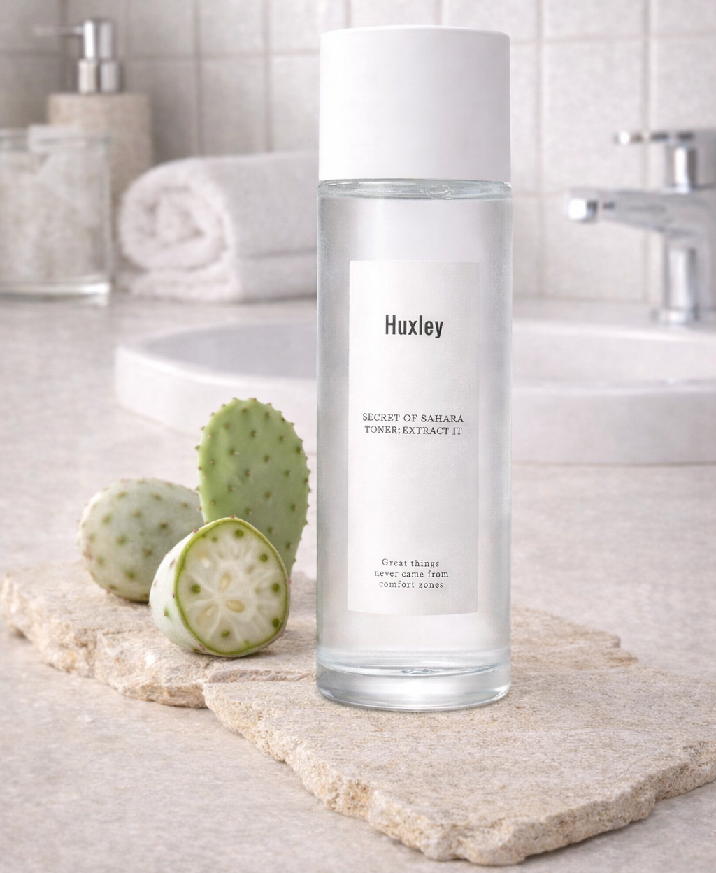 HUXLEY - Toner Extract It 120 ml – Hydratační toner s extraktem z opuncie pro zklidnění