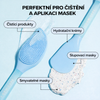 I DEW CARE – 2 In 1 Silicone Mask Brush 1 pc – Silikonový štětec 2v1 pro hygienické nanášení masek a jemné čištění