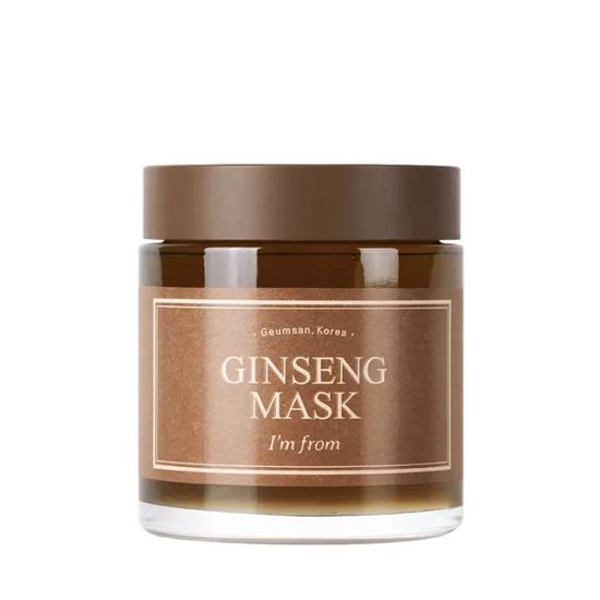 I’M FROM – Ginseng Mask 120 g – Výživná  a hydratační, smývatelná pleťová maska s ženšenem