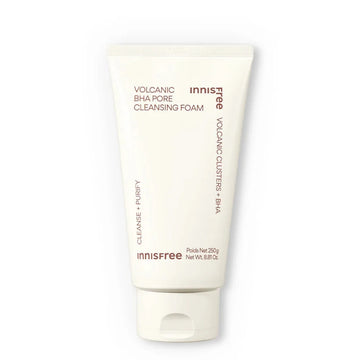 NNISFREE – Volcanic BHA Pore Cleansing Foam 250 g – Čisticí pěna s BHA a sopečným popílkem
