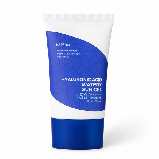 Isntree – Hyaluronic Acid Watery Sun Gel SPF50+ PA++++ 50 ml – Hydratační SPF gel-krém s kyselinou hyaluronovou