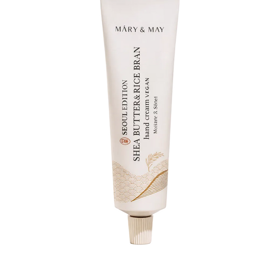 MARY&MAY - Shea Butter & Rice Bran Hand Cream 50 ml – Vyživující krém na ruce