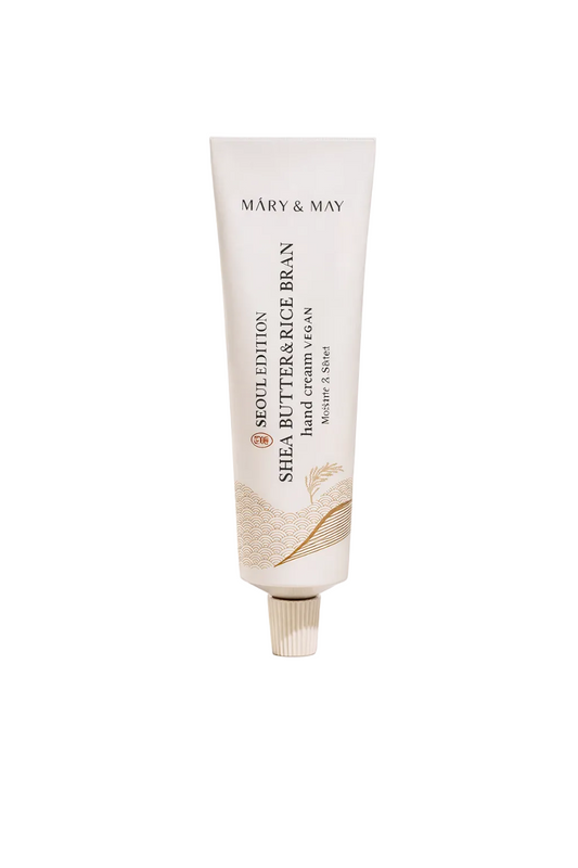 MARY&MAY - Shea Butter & Rice Bran Hand Cream 50 ml – Vyživující krém na ruce