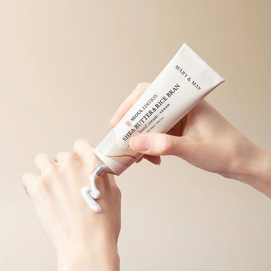 MARY&MAY - Shea Butter & Rice Bran Hand Cream 50 ml – Vyživující krém na ruce