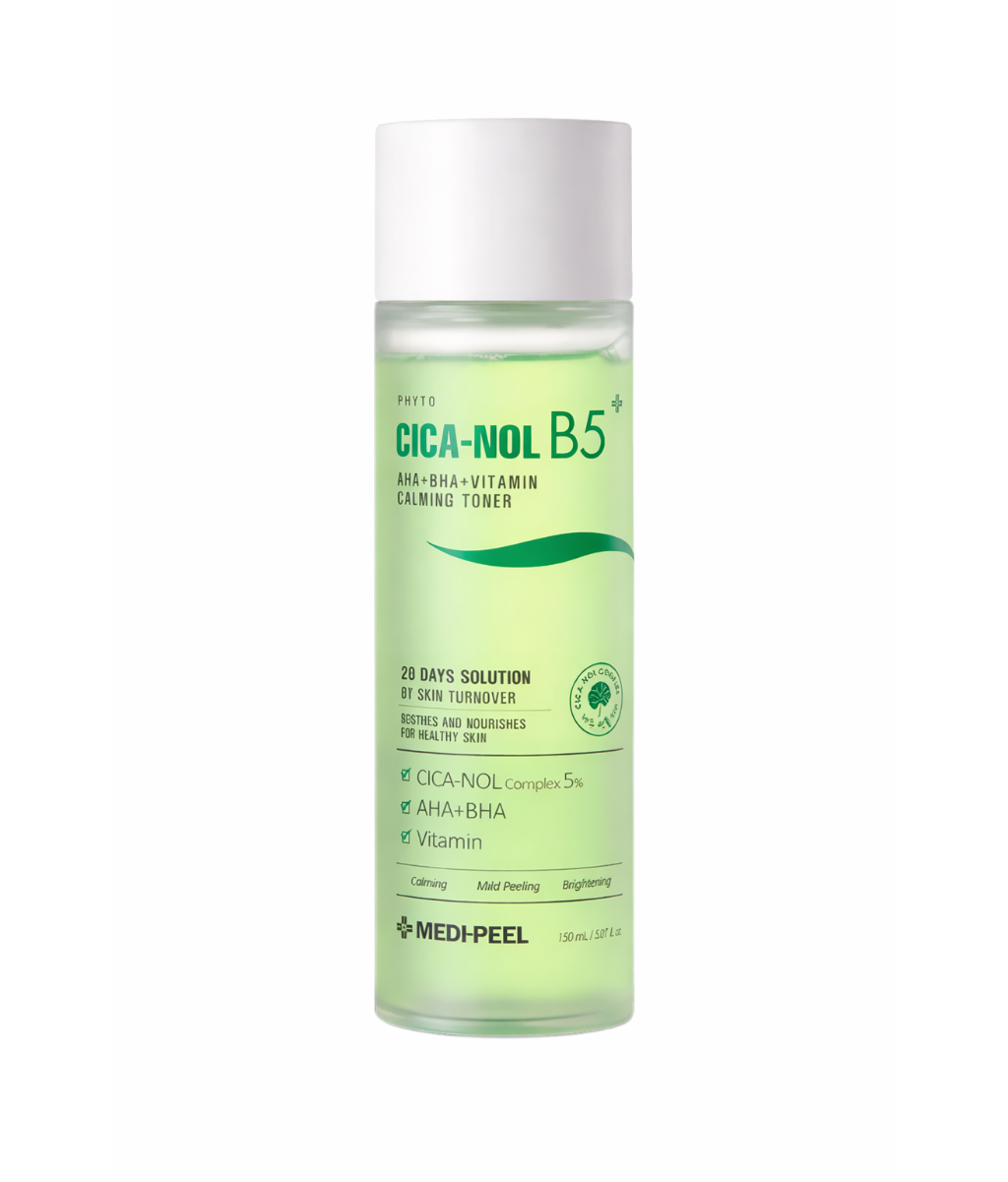 MEDI-PEEL – Phyto Cica-nol B5 AHA BHA Vitamin Calming Toner 150 ml – Zklidňující exfoliační tonikum