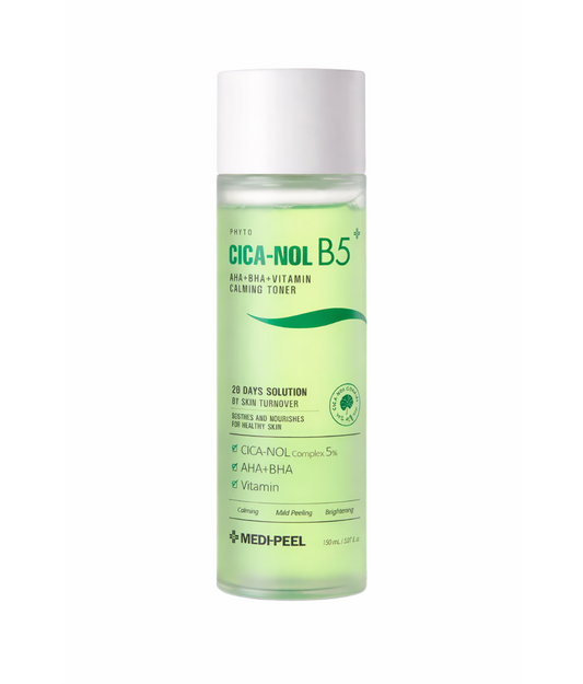 MEDI-PEEL – Phyto Cica-nol B5 AHA BHA Vitamin Calming Toner 150 ml – Zklidňující exfoliační tonikum