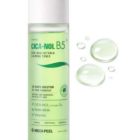 MEDI-PEEL – Phyto Cica-nol B5 AHA BHA Vitamin Calming Toner 150 ml – Zklidňující exfoliační tonikum