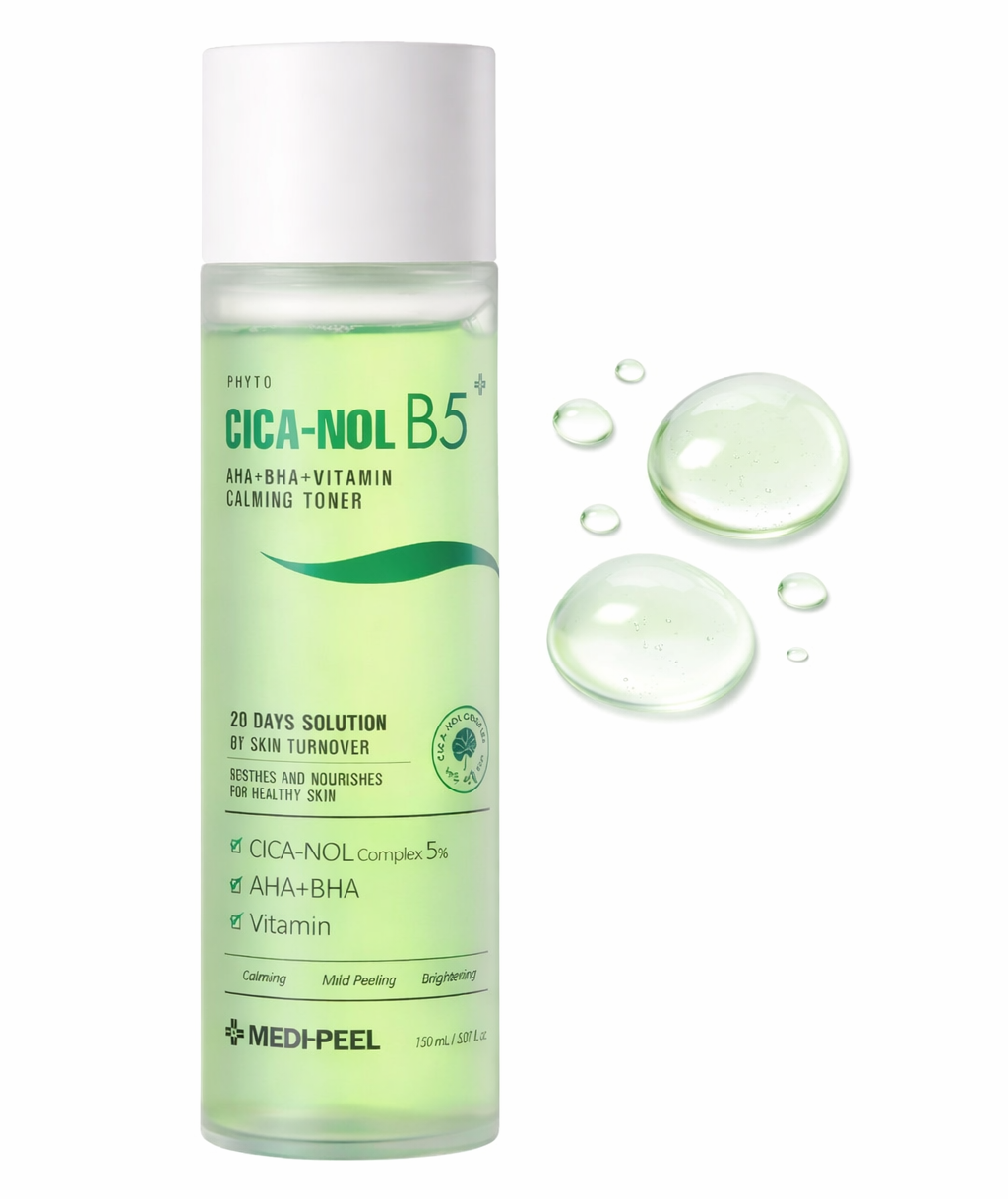 MEDI-PEEL – Phyto Cica-nol B5 AHA BHA Vitamin Calming Toner 150 ml – Zklidňující exfoliační tonikum
